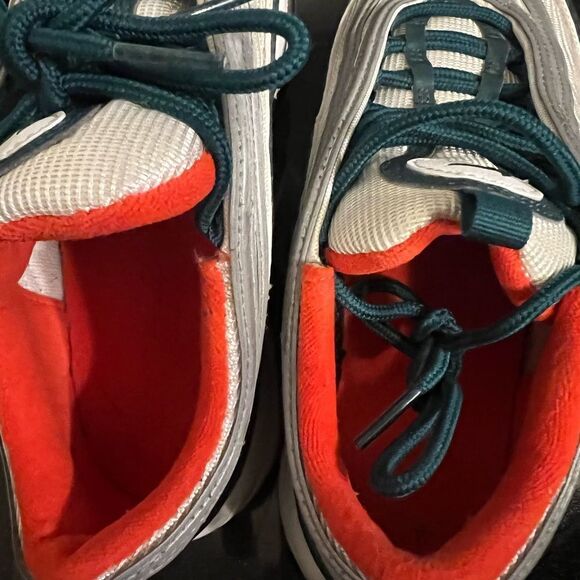 Nike Air Max 97 GS Rainforest/White-Team Orange 921522 300 Size 5.5Y - Picture 10 of 11